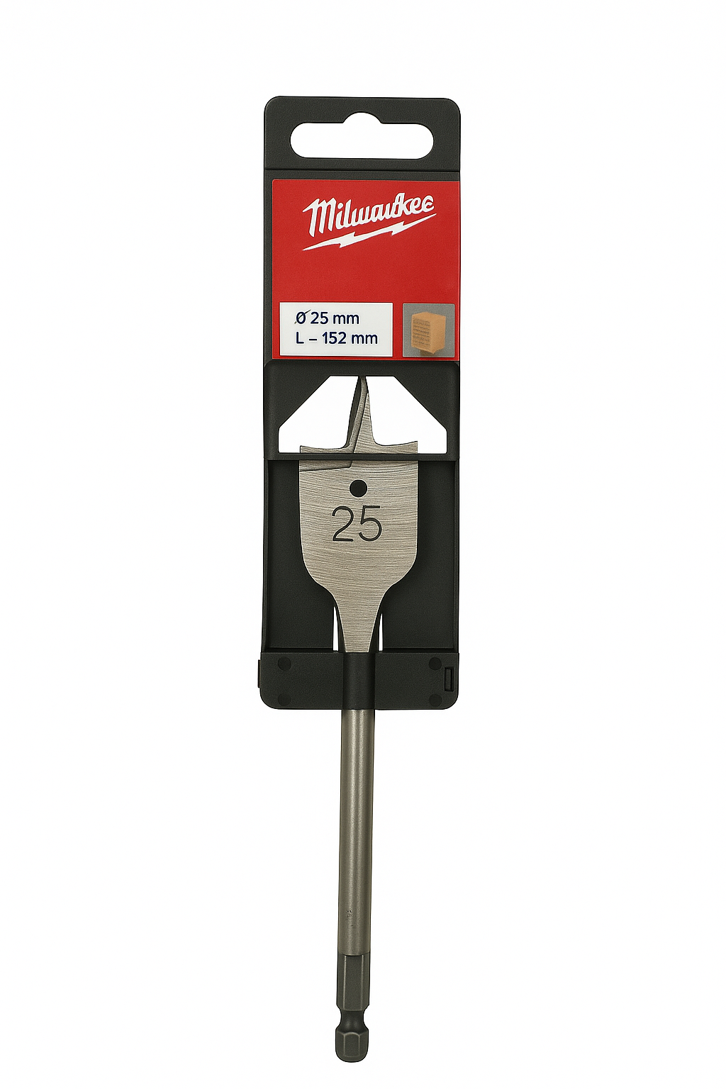 Milwaukee speedboor 25 mm – 152 mm (Flat Bit)