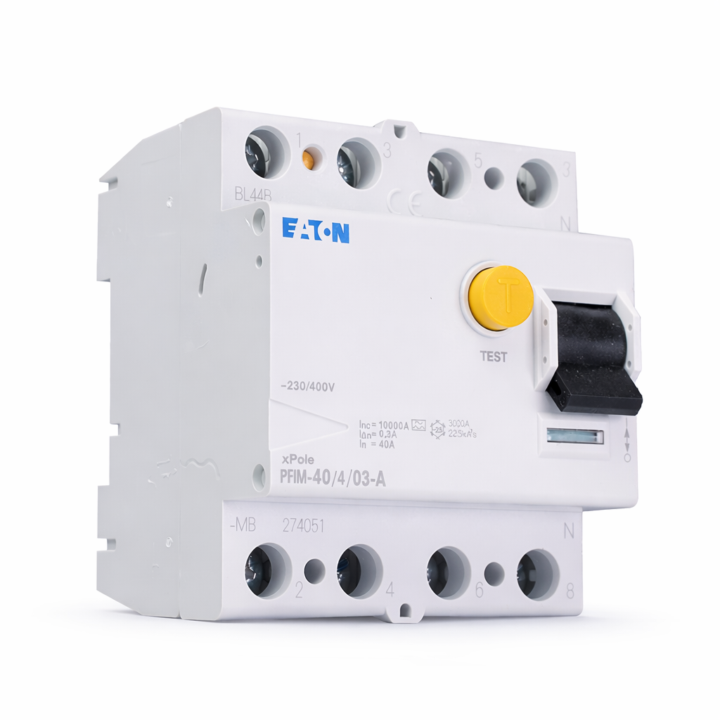 Eaton Aardlekschakelaar 40A 300mA 3F - Solar-evshop.nl
