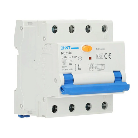 Chint aardlekautomaat 3-Fase + nul - B16 - 0,03mA - Solar-evshop.nl