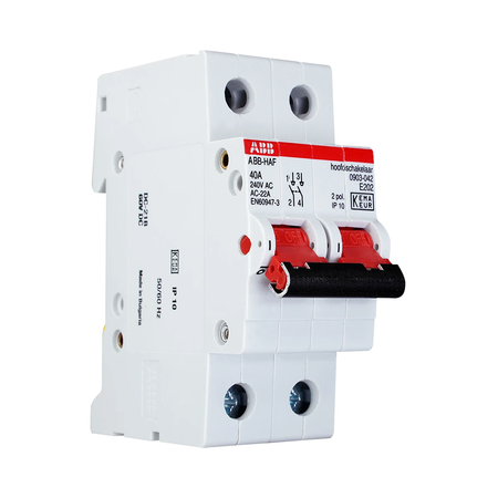 ABB Hoofdschakelaar 40A 1-fase - Solar-evshop.nl