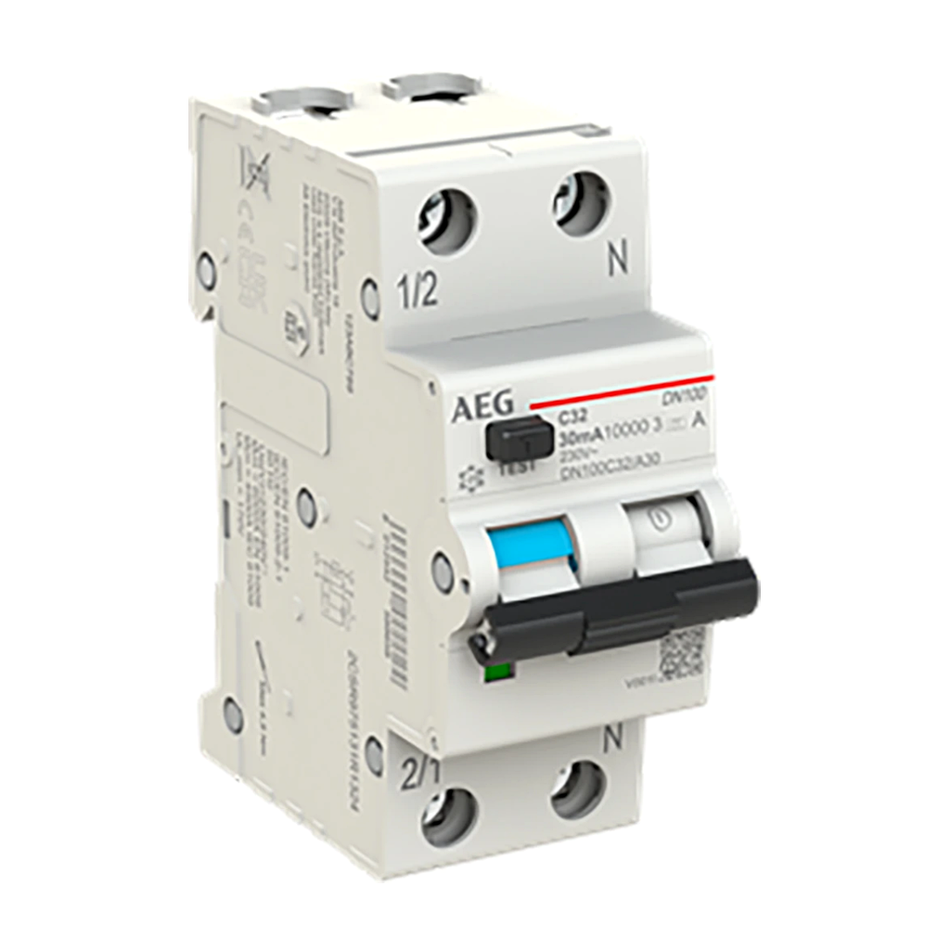 AEG Aardlekautomaat C32 1-Fase 30mA - Solar-evshop.nl