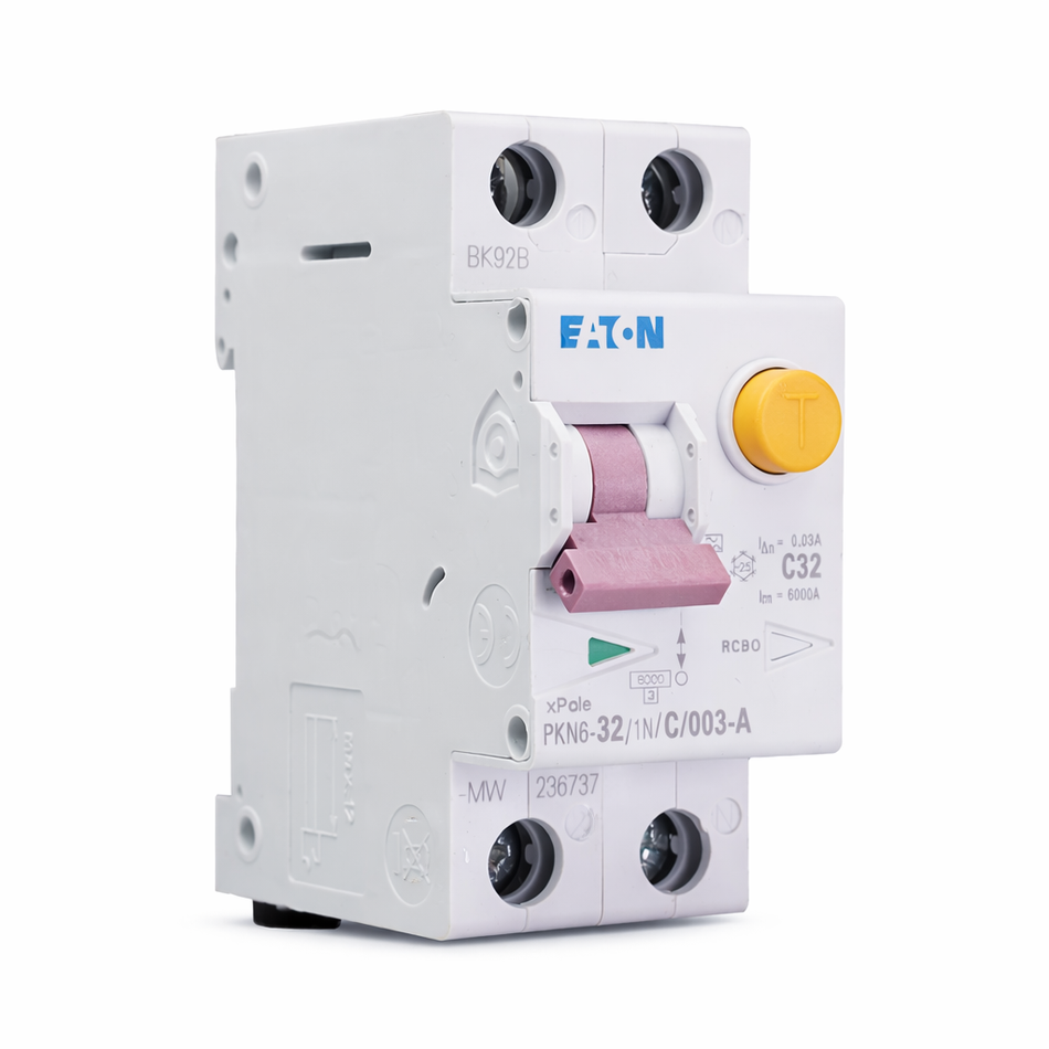 Eaton Aardlekautomaat C32 1-Fase 30mA - Solar-evshop.nl