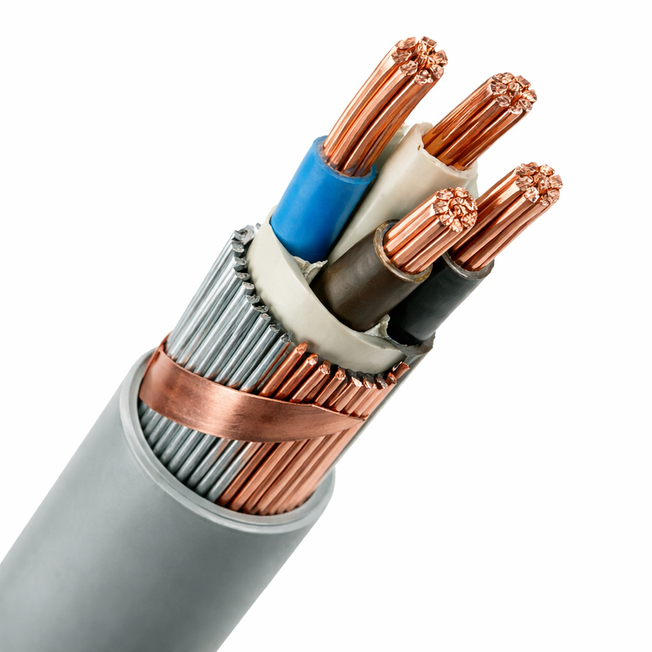 YMVK-as 4×10 mm² Grondkabel - Solar-evshop.nl