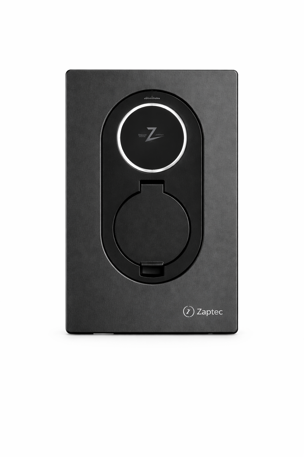 Zaptec Go 2 front cover - Rock Grey - Solar-evshop.nl