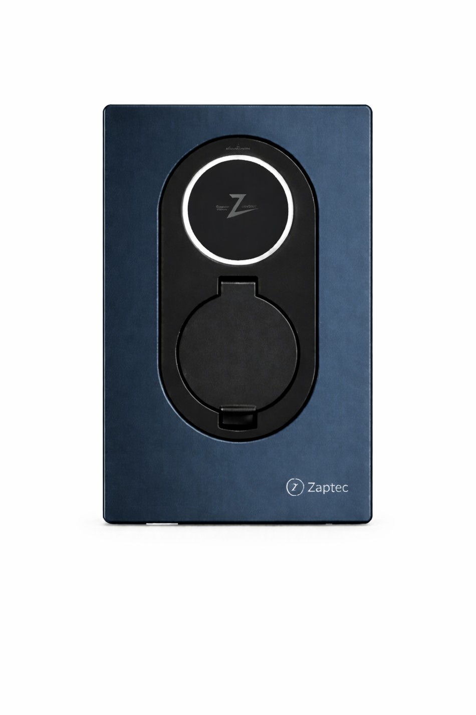 Zaptec Go 2 front cover - Midnight Blue - Solar-evshop.nl